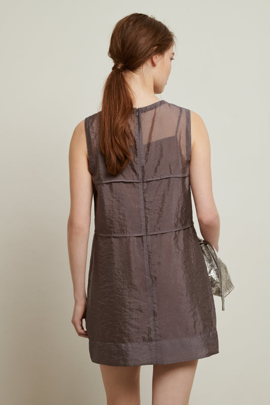 VESTIDO CLAIRE MARRÓN