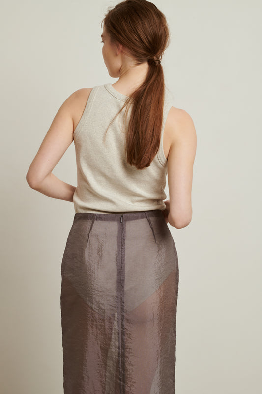 FALDA ROXANA AZUL MARINO