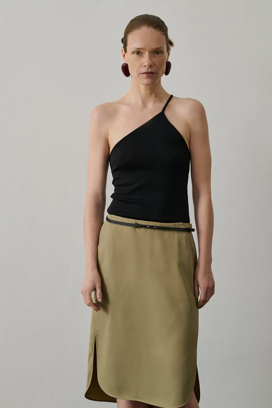 Ceinture Elise - Noir - Cuir - Femme