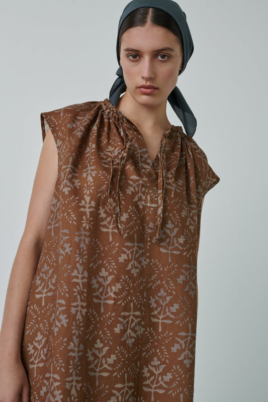 VESTIDO TAMARIS MARRÓN