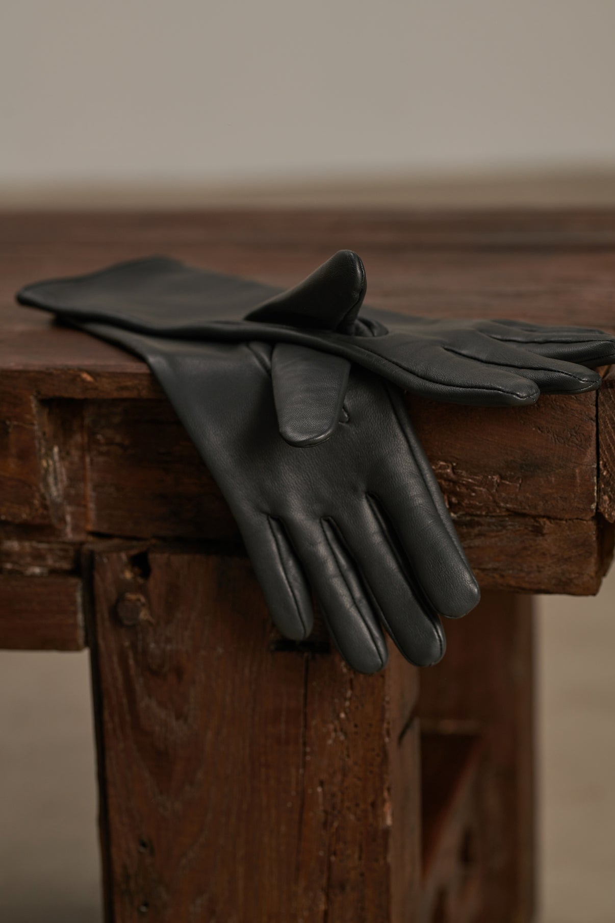 GUANTES BELLEVILLE GRIS vue 1