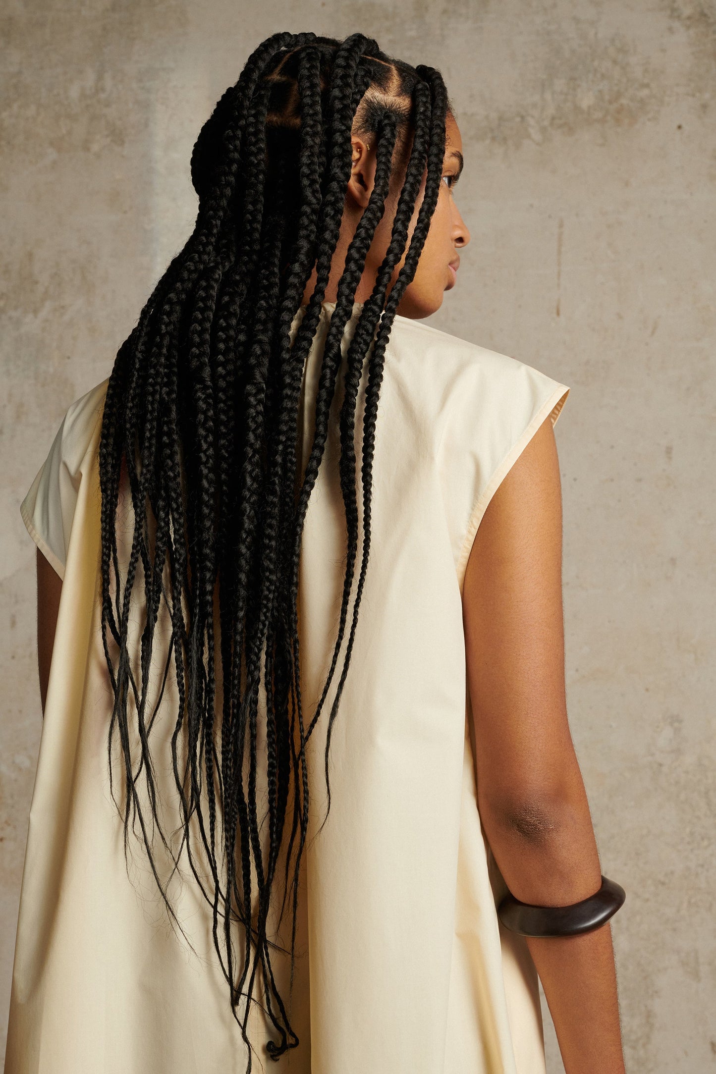 VESTIDO TAMARIS CRUDA