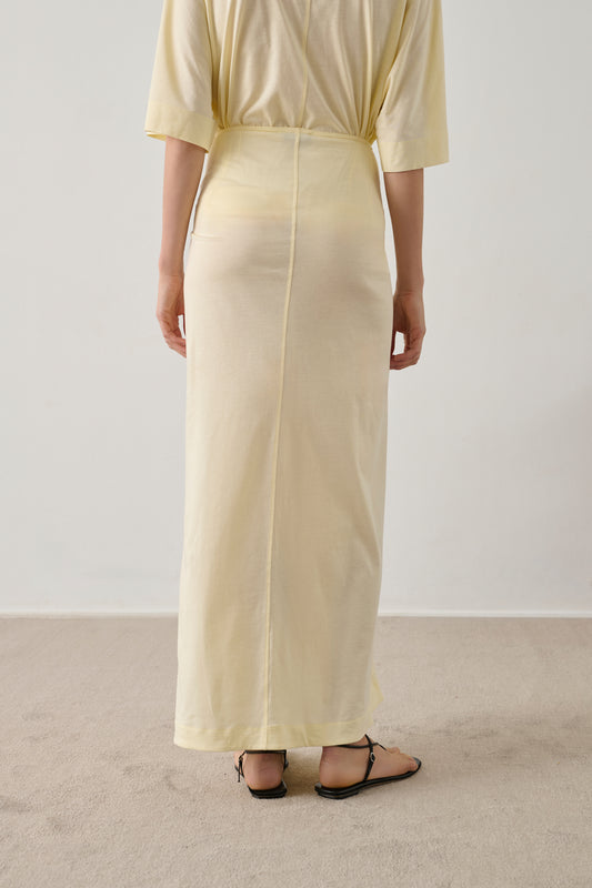 Jupe Goa - Jaune Pâle - Coton - Femme