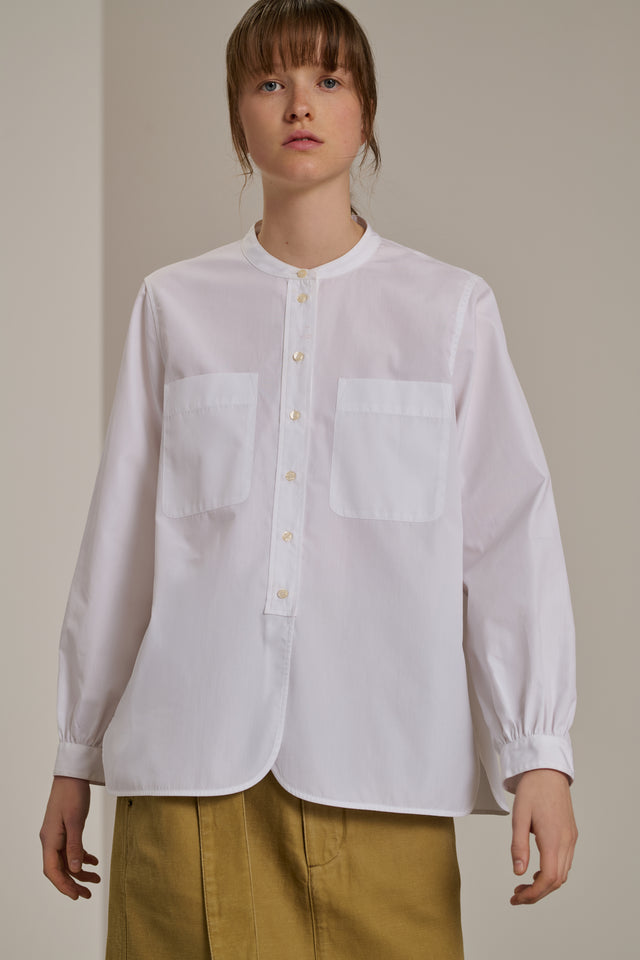 Chemise Laurette - Blanc - Coton - Femme