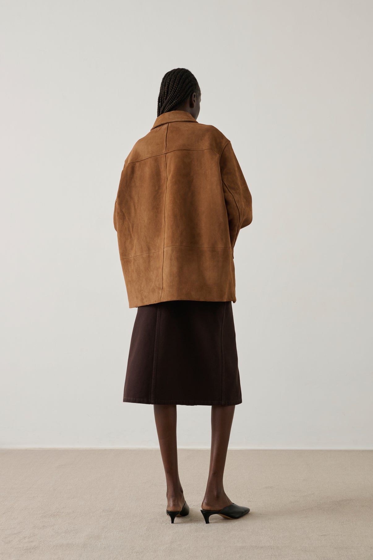 Veste Vincenzo - Naturel - Cuir - Femme vue 3