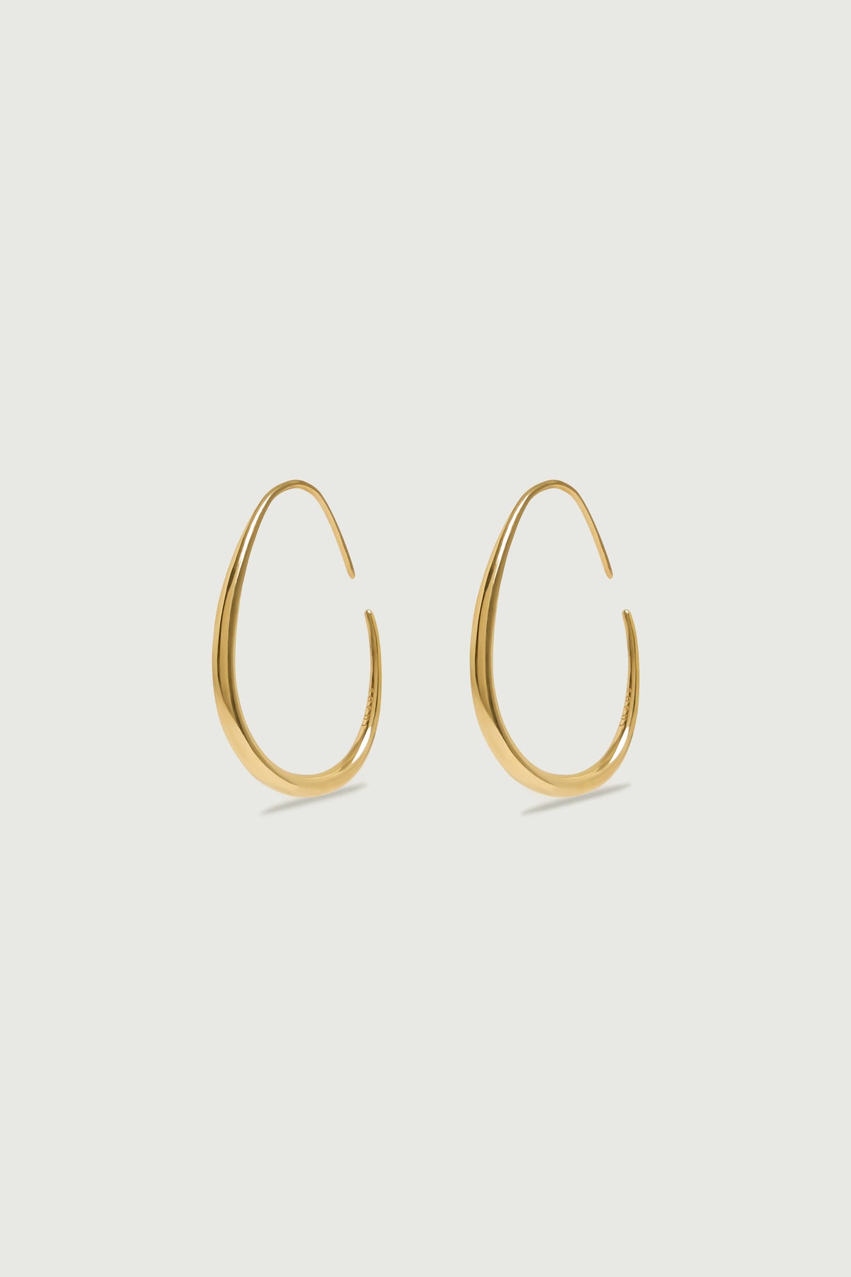 Boucles D'Oreille Yasmine - Doré - Femme vue 2